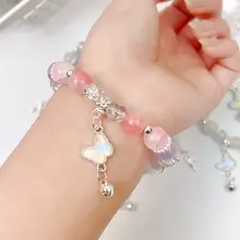 夏にぴったりな美しいビーズブレスレット【学生向け・オシャレ・ギフトにも最適】