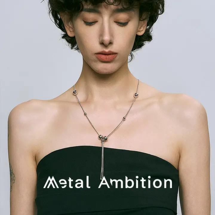 ロングチェーン 銀製ネックレス【軽やかで高級感のあるデザイン・デコルテラインにぴったり】