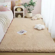 寒さ対策に最適！厚手のふわふわラグ【子供部屋用・インテリア・遊びマット】