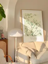 北欧風玄関装飾画【緑植物・モダンデザイン・リビング用壁掛け】