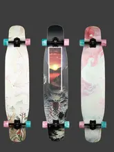 逆山星木製ロングボード【プロフェッショナル・ダンスボード・初心者向け】