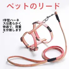 調節可能なペット用リード【快適なデザイン・中小型犬や猫用】