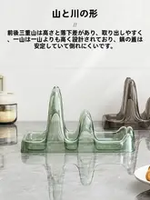 鍋蓋置き 炉台 家庭用 耐久性プラスチック 多機能 便利収納