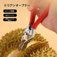 ドリアンオープナー【果物用・強力ピンセット・便利ツール】