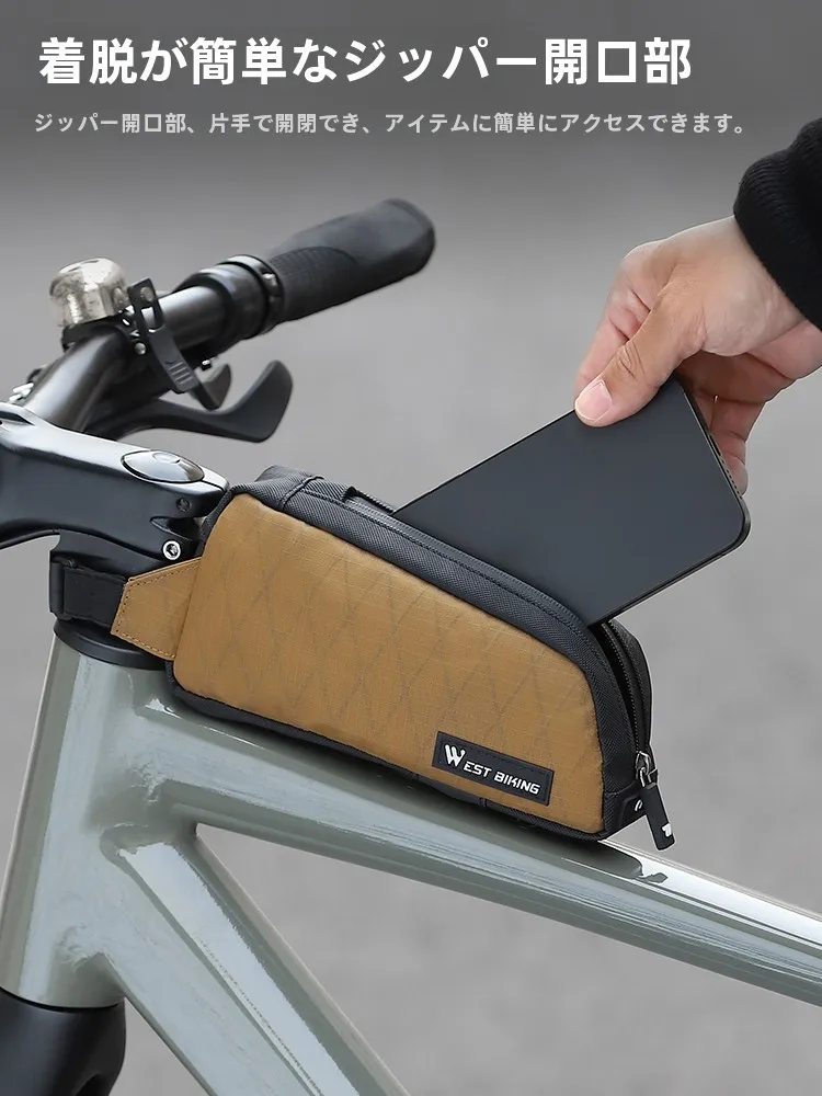 自転車用フロントバッグ：ハンドル取付けタイプの実用性と使用シーン解析