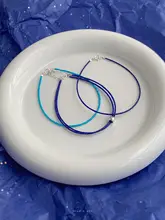 極細青金石のブレスレット【天然石・手作り・S925銀使用】