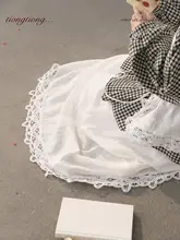 レース刺繍ベスト レーススカート セットアップ ホワイト 痩せ見え デザイン性 秋