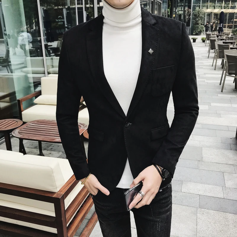 春コーデ40代男性向けのブレザー スエード 使い方とシーン別着こなし