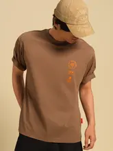 吸湿速乾機能を持つクール素材Tシャツ【男女兼用・プリント・ラウンドネック・短袖】