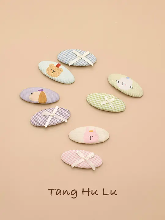 おしゃれなベビー用ヘアクリップ【髪を傷めず・子供用・かわいいデザイン】