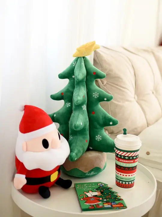 ぬいぐるみ クッション サンタクロース クリスマスツリー インテリア 撮影小物 インスタ映え プレゼント キッズ 男の子 女の子