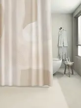防水浴室カーテン【厚手・防カビ・シャワー室用】