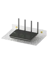 壁掛け無線ルーター収納ラック【テレビボックス・Wi-Fi光回線用】