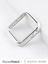 Apple Watch対応保護ケース【半包タイプ・防落下設計・二色バンド】（セットアップ対応）