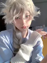 リアルショートカールウィッグ【男女兼用・フルヘッド・ロリータ風・欧風デザイン】