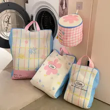 可愛い洗濯用ネット【変形防止・機械洗い対応】