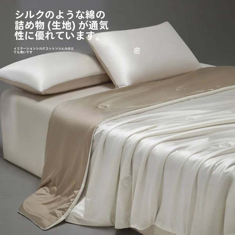 冷感枕カバー おすすめ：極上の柔らかさとひんやり感を実現するシルク夏用掛け布団
