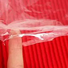 厚手防塵ビニールバッグ【使い捨て・透明・衣類収納・コート・スーツ用】