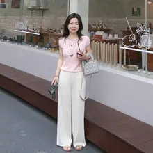 肌色のレギンス【小柄向け・ストレートパンツ・涼感・薄手】（セットアップ対応）