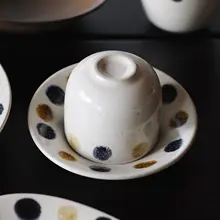 雨露集シリーズ 汁物皿【楕円形・手持ちカップ・小皿・ご飯茶碗】（セットアップ対応）