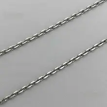 925純銀製 アンティーク風エクステンションネックレス・ブレスレット用調整チェーン【ヴィンテージカラー・DIYパーツ】