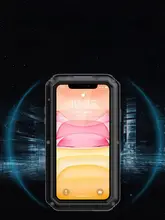 iPhone対応 スマートフォンケース【全包・金属とシリコン製・防水・防摔・スタイリッシュデザイン】