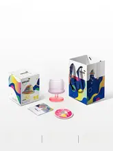 クリスタルグラス製ウイスキー香り用カップ【デザイン性の高いミニサイズ・高脚】（セットアップ対応）