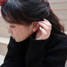 天然真珠フックピアス【S925シルバー・アレルギー対応・シンプルデザイン】
