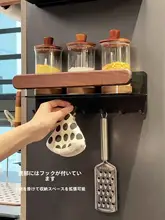 磁気吸着式キッチン鍋蓋ラック【穴あけ不要・壁掛け・冷蔵庫外側用】