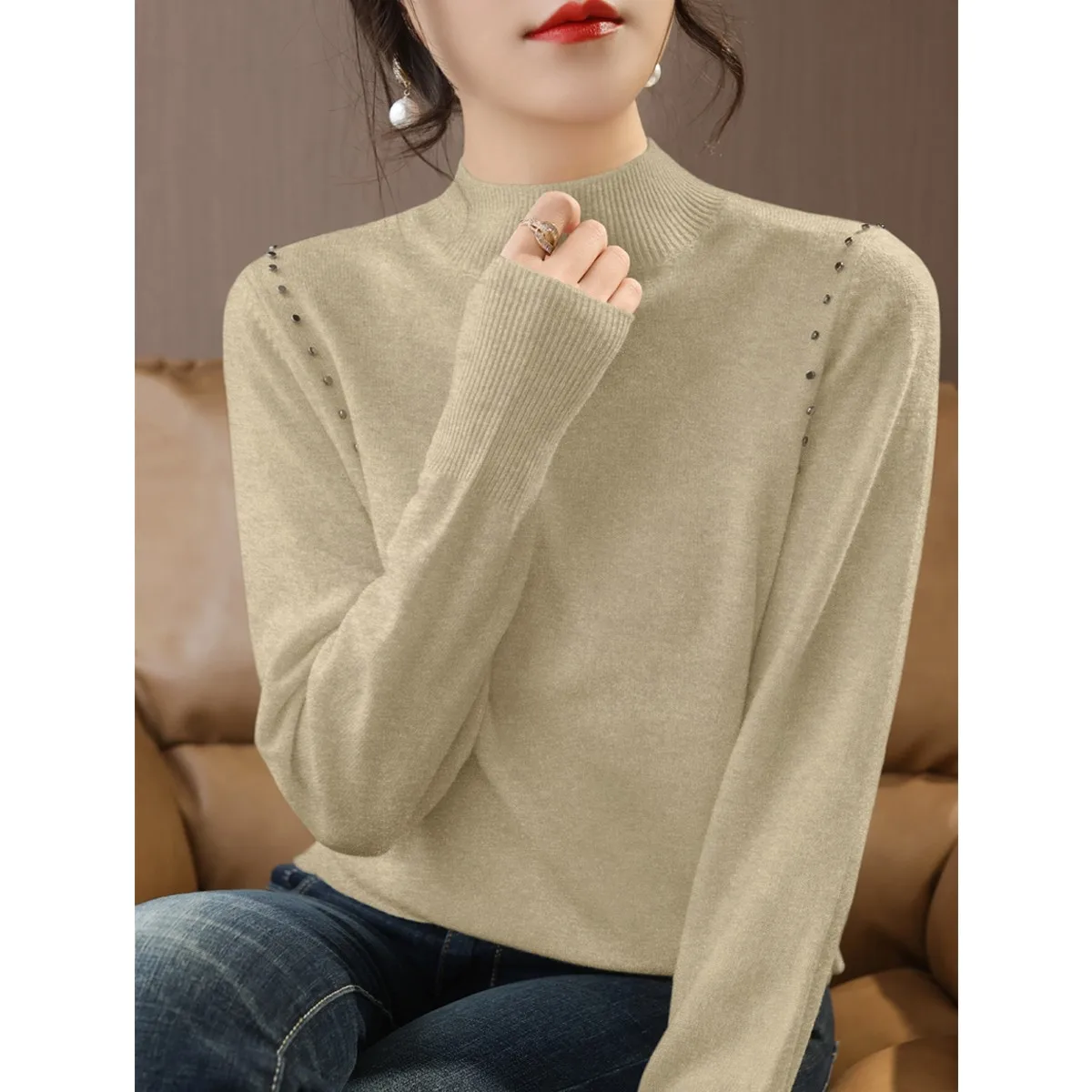 大人可愛い服 40代コーデの完全ガイド｜ウール混ニットの選び方と着こなし術