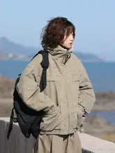 羊毛混合の厚手パーカー【アメリカンスタイル・ユニセックス・カジュアル】