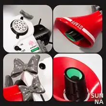 コスプレ用ラッパマイク【二次元武器装備・絶区零妄想天使スタイル】