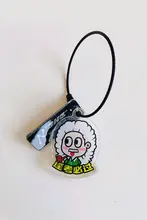 キーホルダー アクリル キャラクター 可愛い オリジナル ゴッホ マルクス ストラップ