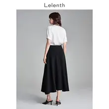 デザイン性のある女性用 半袖白シャツ【パフスリーブ・オフィス・面接用】（セットアップ対応）