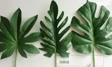 シンプルなデザインの偽の植物トロピカルココナッツの葉【フォトプロップス用・インテリア装飾】