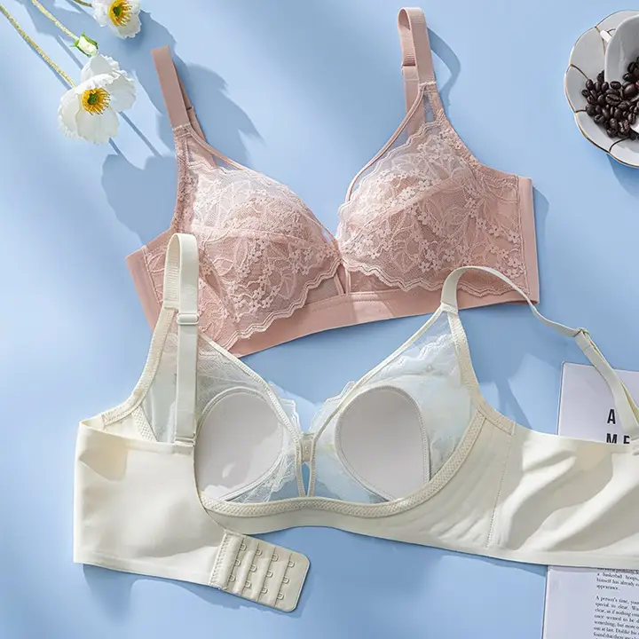 超薄透気のうさ耳デザイン ブラジャー【大きい胸をカバー・下垂防止・女性用】