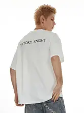 半袖Tシャツ メンズ ナイト柄プリント アメカジ ヴィンテージ ストリート クール 「PASET」
