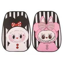 かわいいキャラクター付き車用防止マット【後席・耐摩耗・子供用・インテリア装飾】