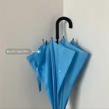 シンプルな長柄傘【男女兼用・マットハンドル・防風】