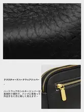 大容量のショルダーバッグ【本革・貝殻デザイン・斜め掛け対応】