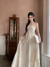 泡袖トップスとブラレット・ウエストゴムの傘スカート【二色展開・カジュアルファッション】（セットアップ対応）