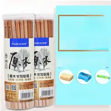 六角木製鉛筆【筒入り・三角形・小学生向け】