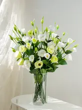 高級感あるホワイトエリンギの造花アレンジ【北欧スタイル・インテリア装飾用】