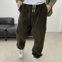 極上の柔らかさのコーデュロイカジュアルパンツ【秋冬用・フィット・ビンテージスタイル・男性用】