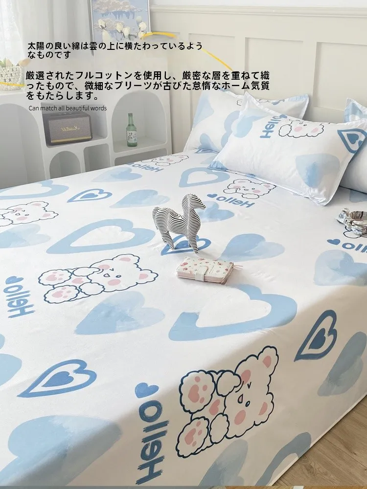 夏のベッドカバーにどんな可愛さが効く？カートゥーンデザインのシーツが夏を彩る理由