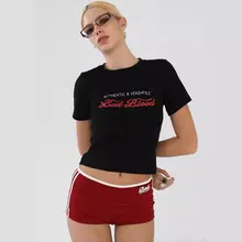 アメリカンヴィンテージプリントのフィット感ある短袖Tシャツ【ユニセックス・カジュアル】