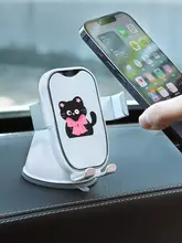 車載スマホホルダー【吸盤取り付け・インパネ用・ナビゲーション対応】