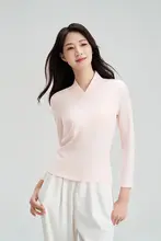 背中を日焼けさせる女性用トップス【胸パッド付き・純綿・オープンバック】