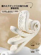 快適ソフトインソール【抗菌防臭・厚みのあるラテックス・疲れにくい・吸汗性】