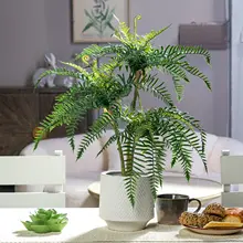 フェイクグリーンシダのミニ観葉植物【室内用・デスク飾り・グリーンインテリア】